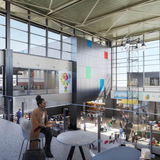 AUS Barbara Jordan Terminal West Gate Expansion