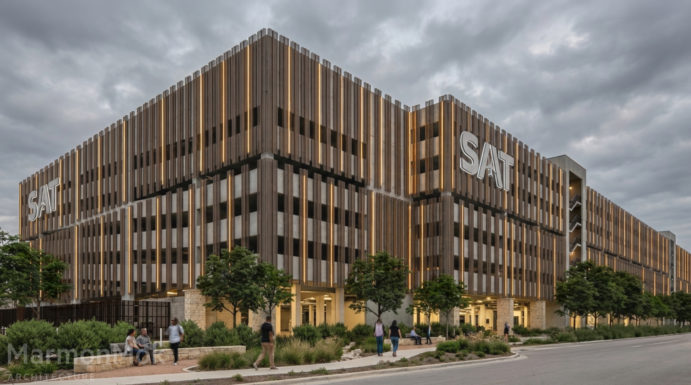 Terminal C Parking Garage / San Antonio International Airport